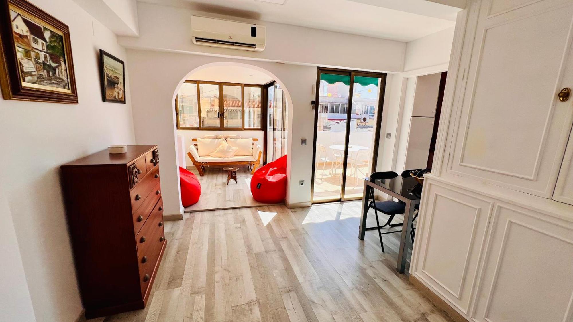 Atico Con Vistas En El Casco Antiguo De Benidorm Appartement Buitenkant foto