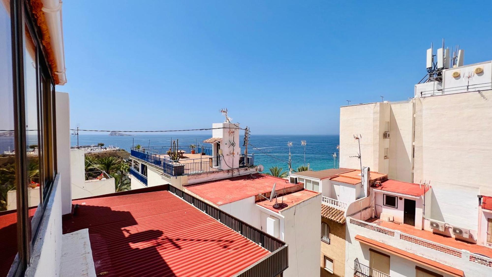 Atico Con Vistas En El Casco Antiguo De Benidorm Appartement Buitenkant foto